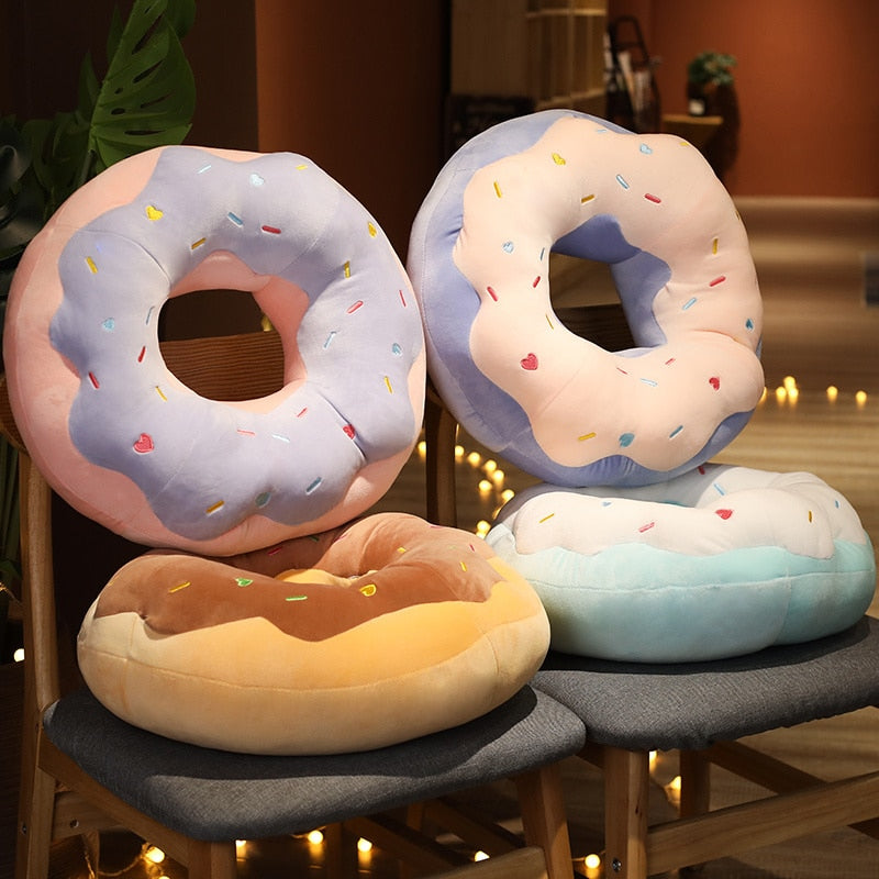 Kawaii Donut Shaped Seat Cushions