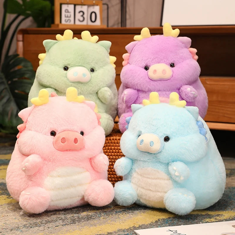 Kawaii Chubby Pastel Dragon Plushies