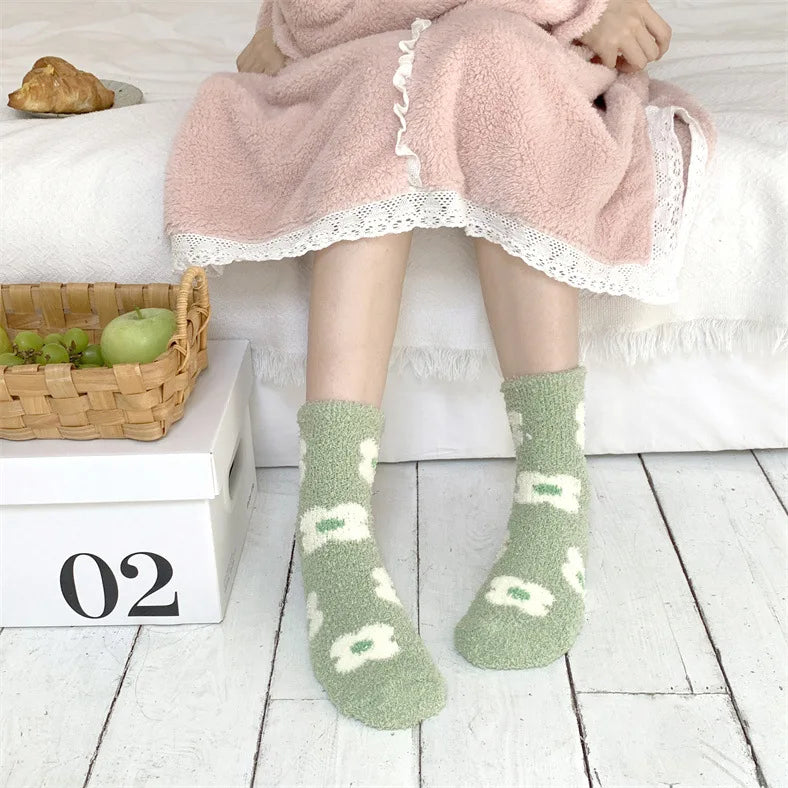 Soft Plush Sleeping Socks