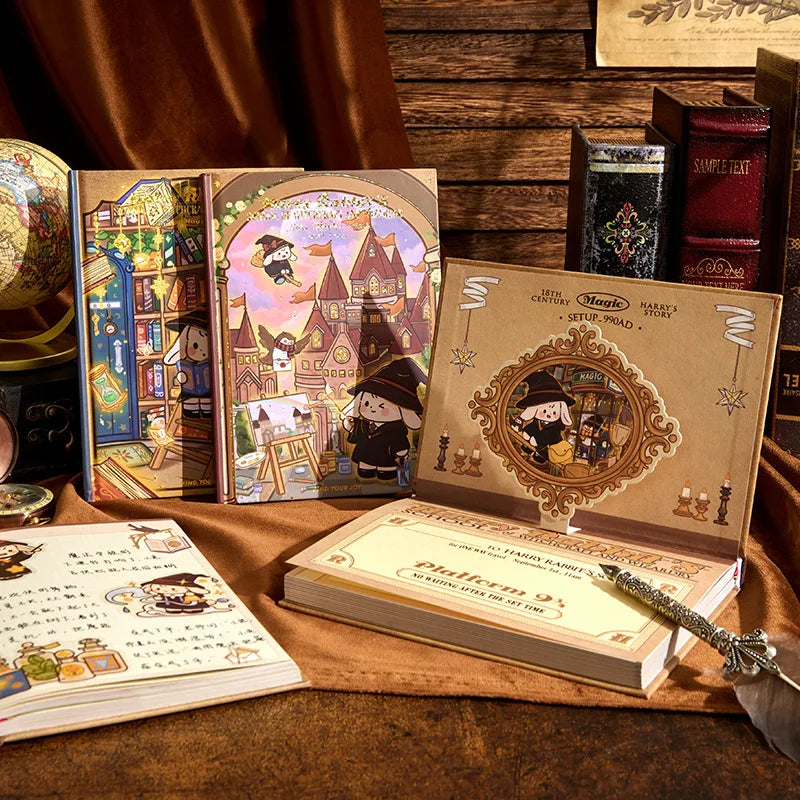Harry Rabbit's School of Witchcraft and Wizardry Journal – Kore Kawaii
