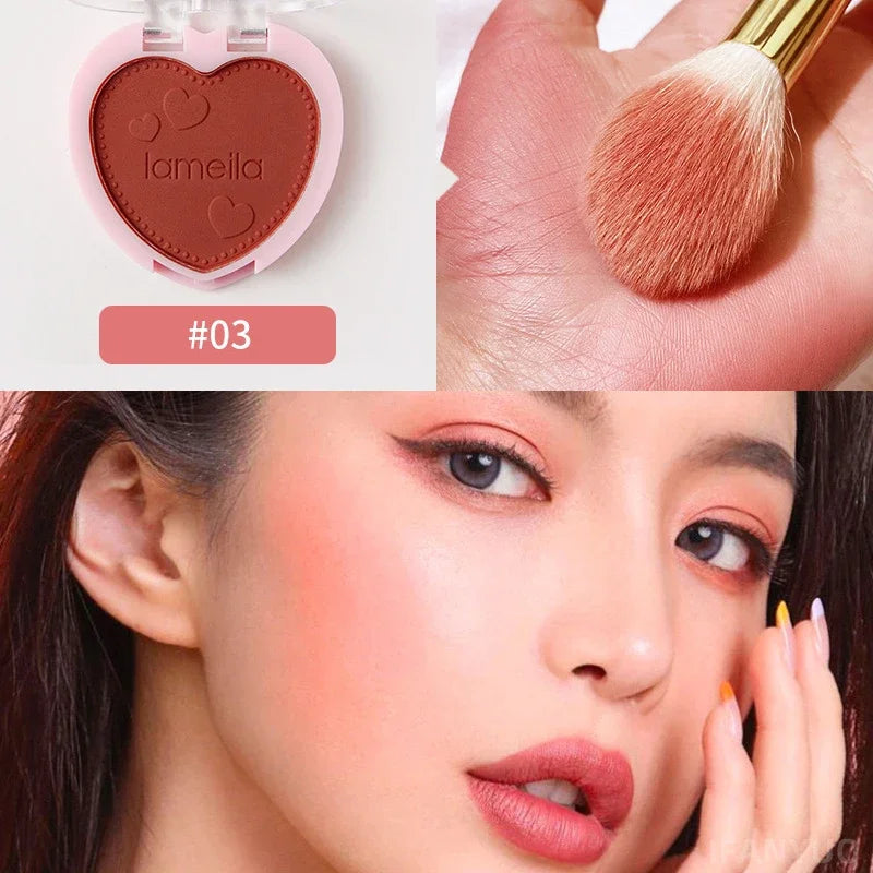 Lameila Lovely Heart Powder Blush