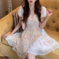 Kawaii Floral Lace Dress