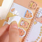 Cute Capybara Bookmark Sticky Notes