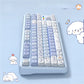 Kawaii Playful Puppy Keycap Set