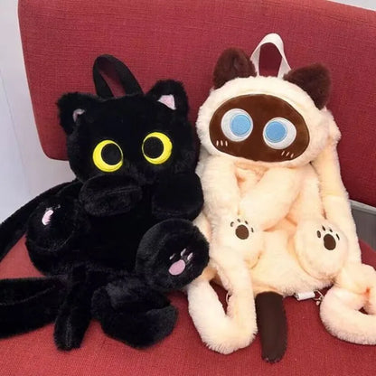 Kawaii Plush Cat Bags