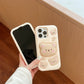 Kawaii Cute Bear iPhone Case