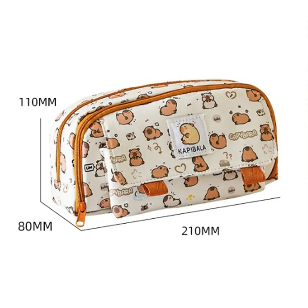 Kawaii Capybara Pencil Bag