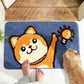 Kawaii Shiba Inu Absorbent Bathroom Doormat