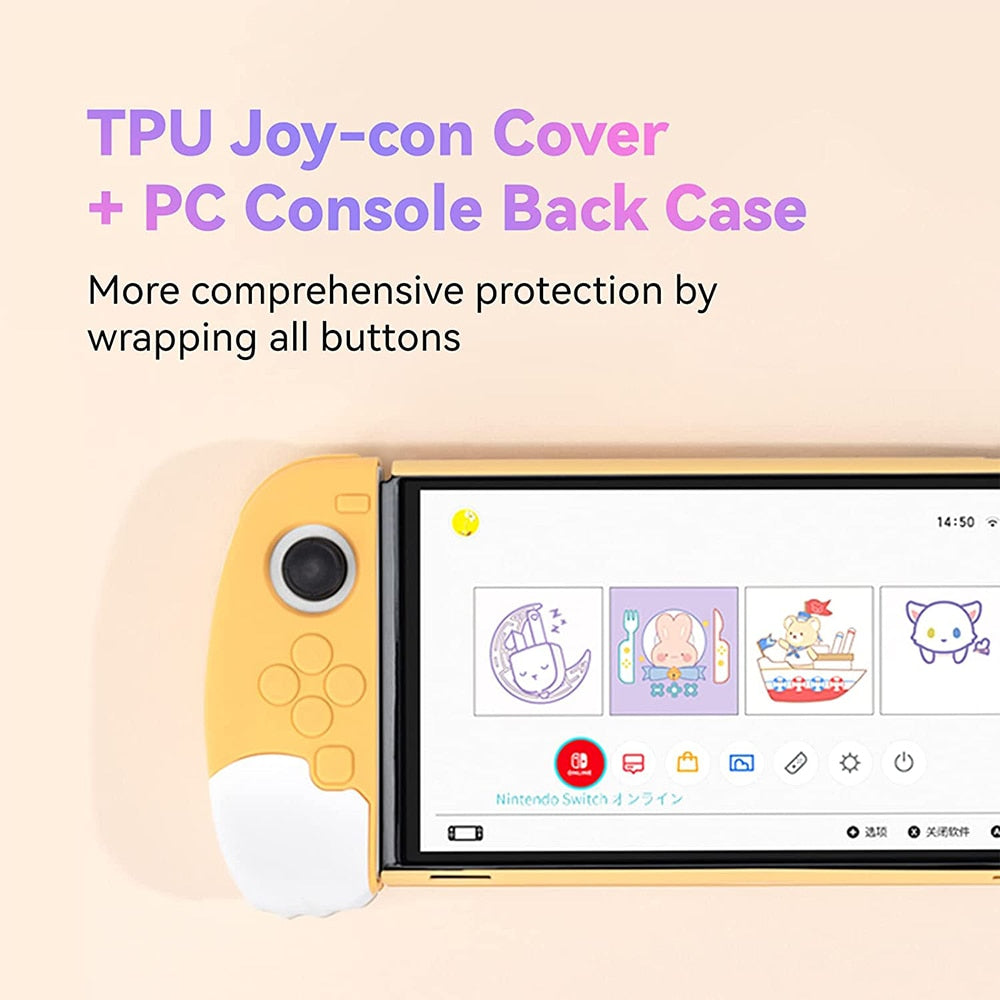 Kawaii Cat Paw Nintendo Switch Case