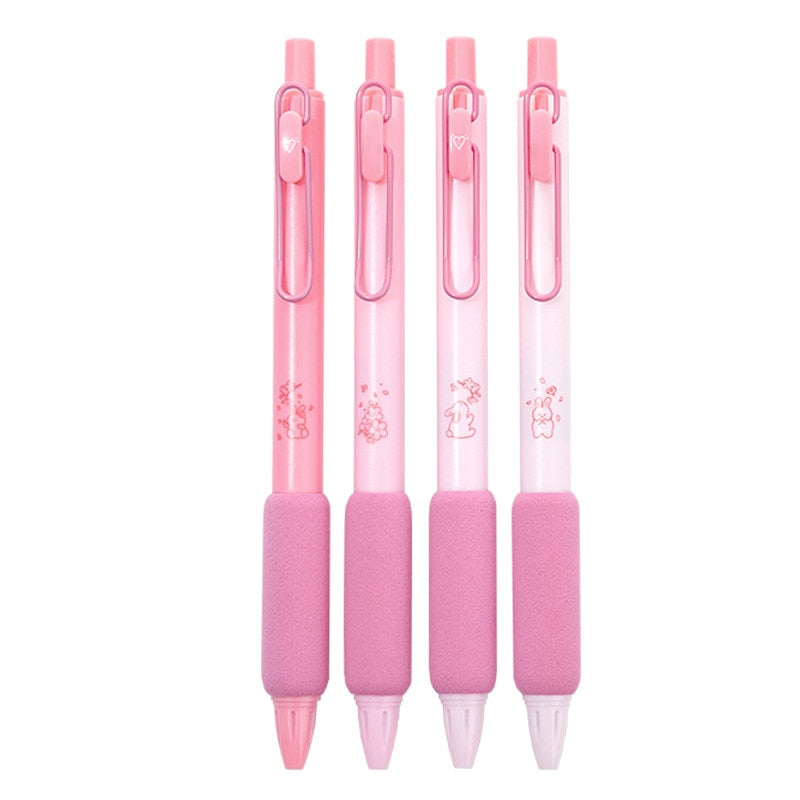 Kawaii Sakura Rabbit Gel Pens