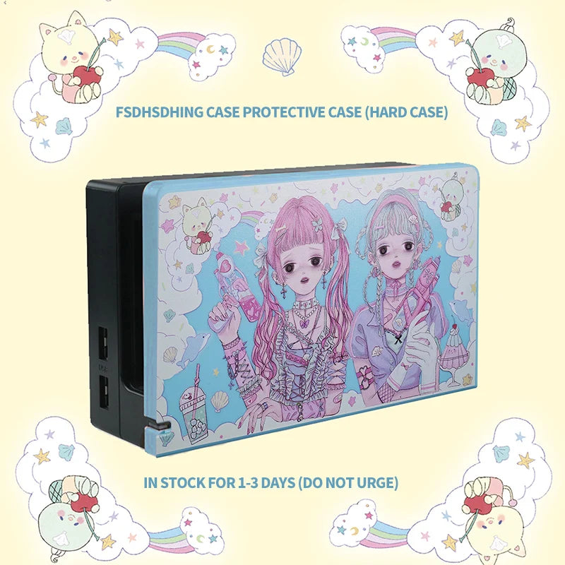 Kawaii GIrls Nintendo Switch Case