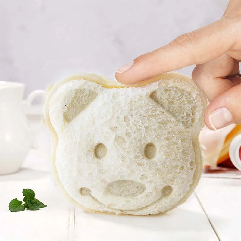 Teddy Bear Sandwich Mold