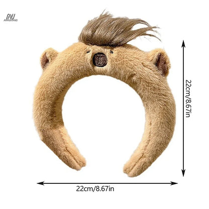 Cute Capybara Plush Headbands