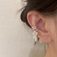 Cute Silver Bow Knot Ear Clip