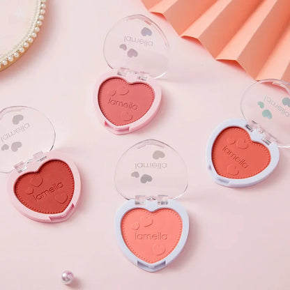 Lameila Lovely Heart Powder Blush