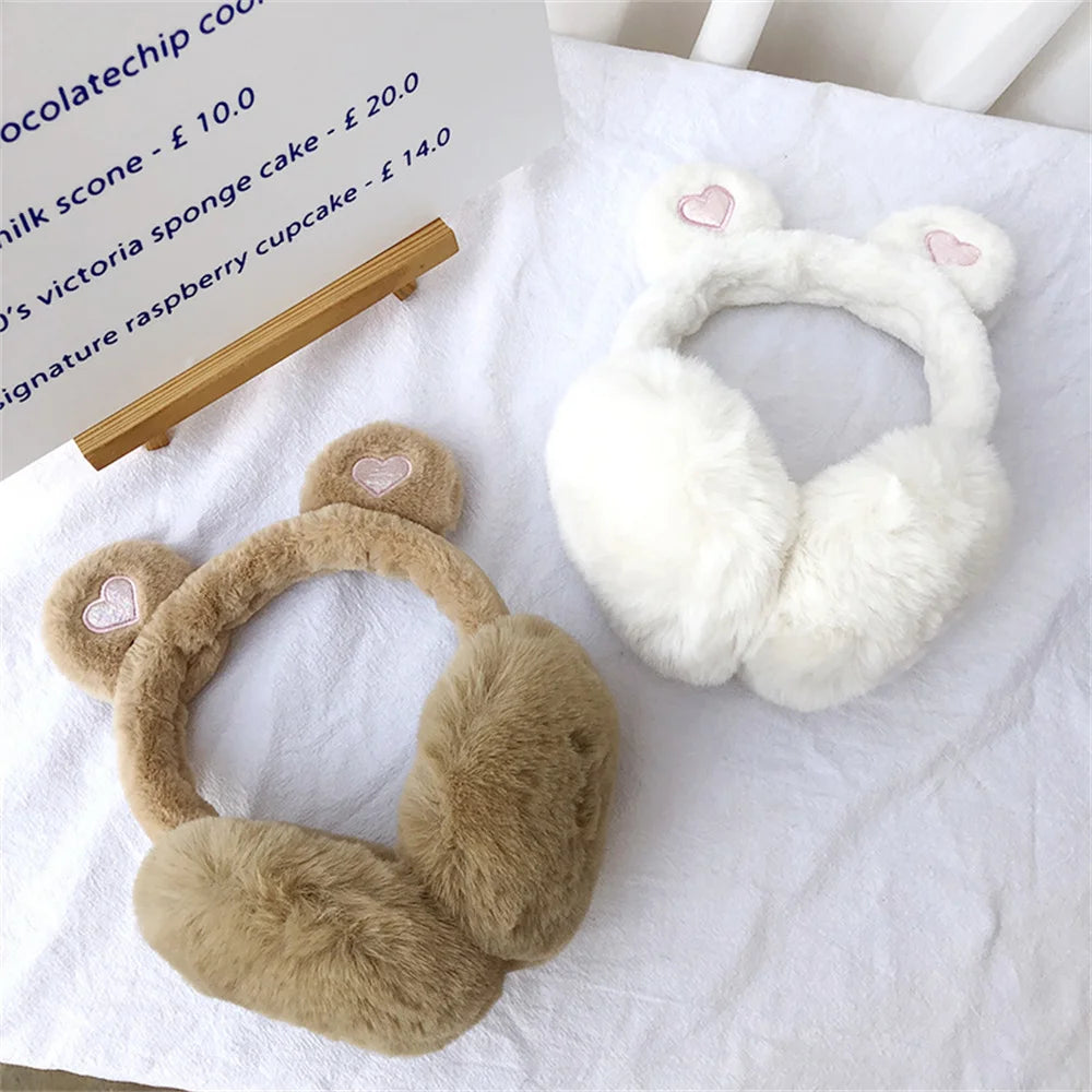 Cute Bear Ears Earmuffs