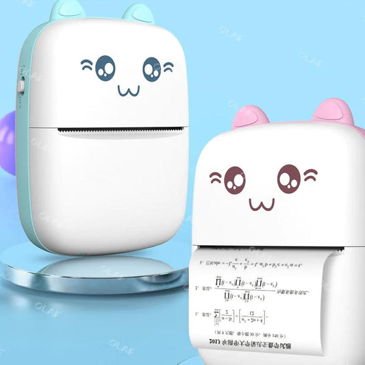 Kawaii Portable Cat Thermal Printers