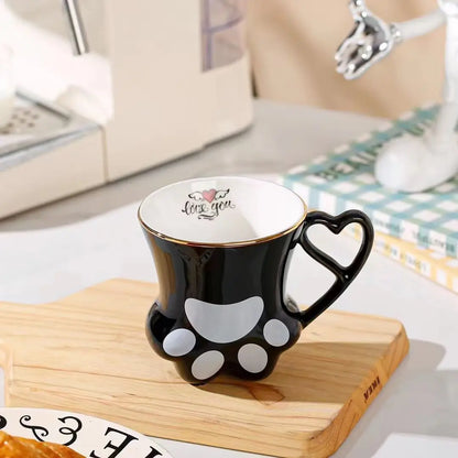 Kawaii Cat Paw Mug