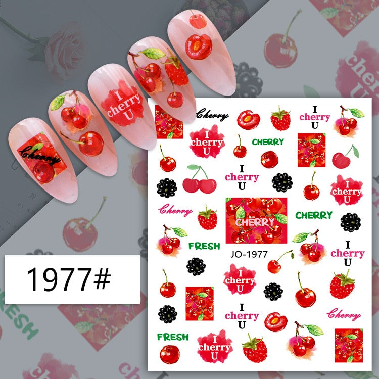 Nail Art Fruit Decals