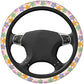 Kawaii Floral Steering Wheel Cover