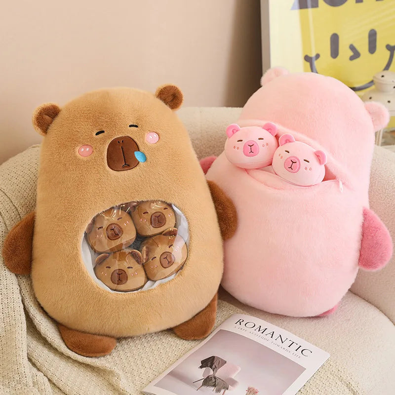 Capybara & Pig Plushies