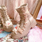 Kawaii Teddy Bear Ankle Boots