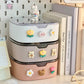 Kawaii Desk Organizer Storage Boxes