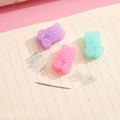 Kawaii Gummy Bear Erasers