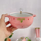 Kawaii Ceramic Strawberry Ramen Bowl