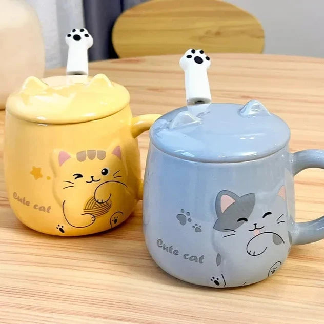 Kawaii Kitten Mugs