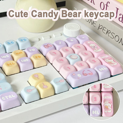 Candy Bear Keyboard Keycaps Set