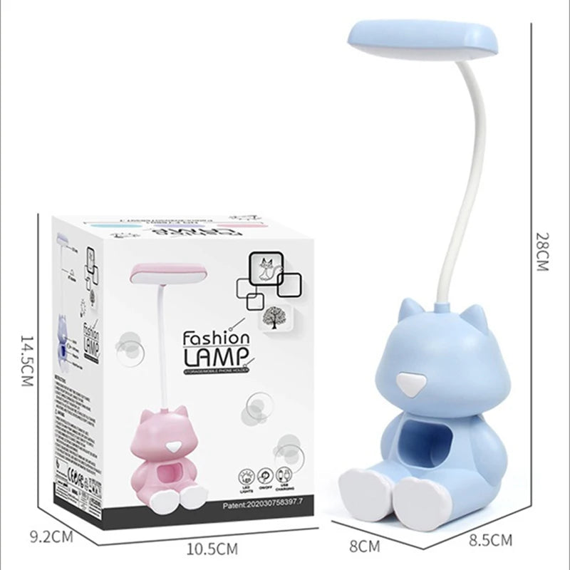 Kawaii Cat Flexible Desk Lamp