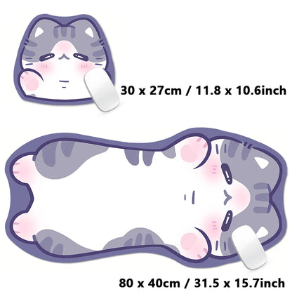 Kawaii Cat Desk Pad