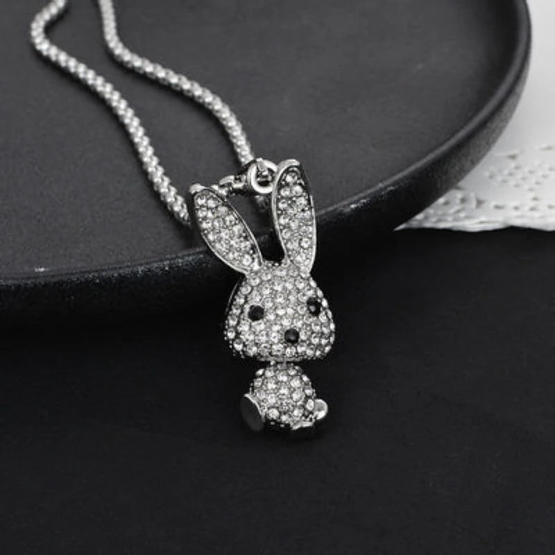 Kawaii Bunny Pendant Necklace