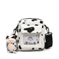 Kawaii Cow Pattern Print Mini Shoulder Bag