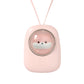 Pink electronic cooling device with a kawaii shiba inu character on a white background