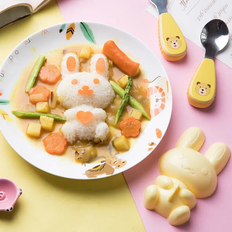 Bunny Bento Rice Mold - Craft Adorable Meals with Ease – Kore Kawaii