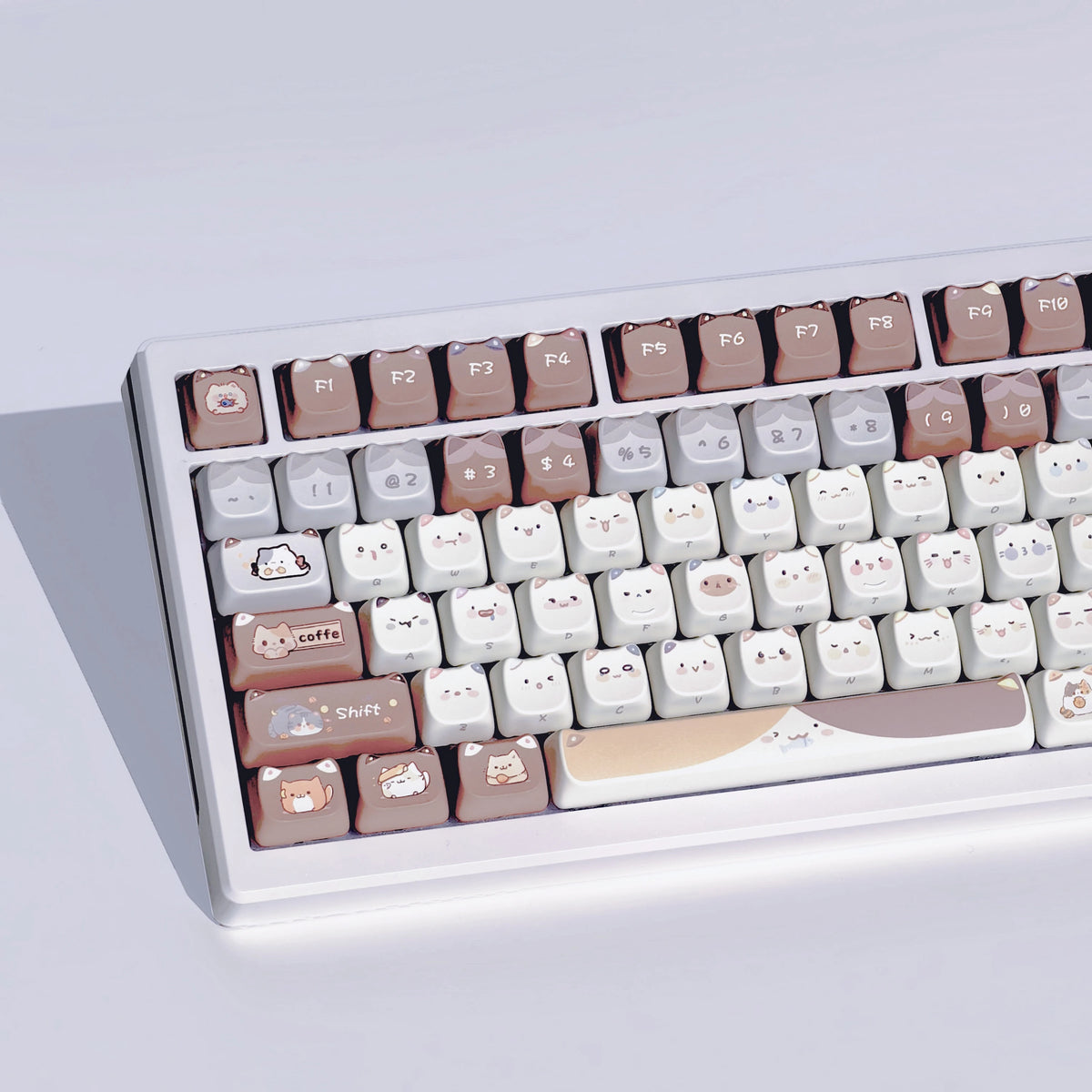 Keyboard Kat Kawaii Cat Keyboard Keycaps Set – Kore Kawaii
