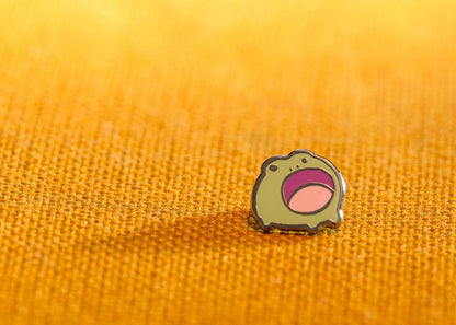 Kawaii Frog Enamel Pins