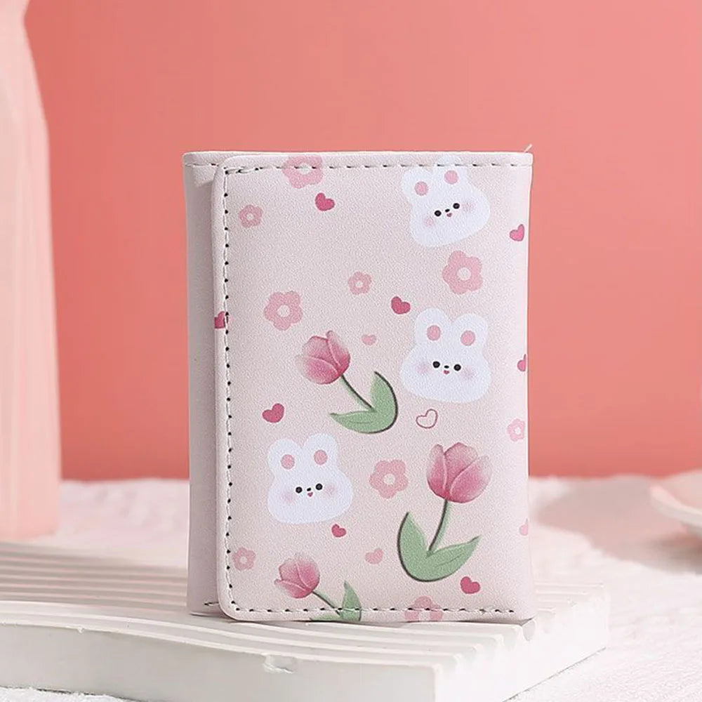 Kawaii Tulip Bunny Wallets