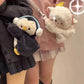 Plush Lamb Crossbody Bag