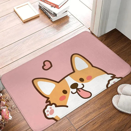 Kawaii Shiba Inu Doormats