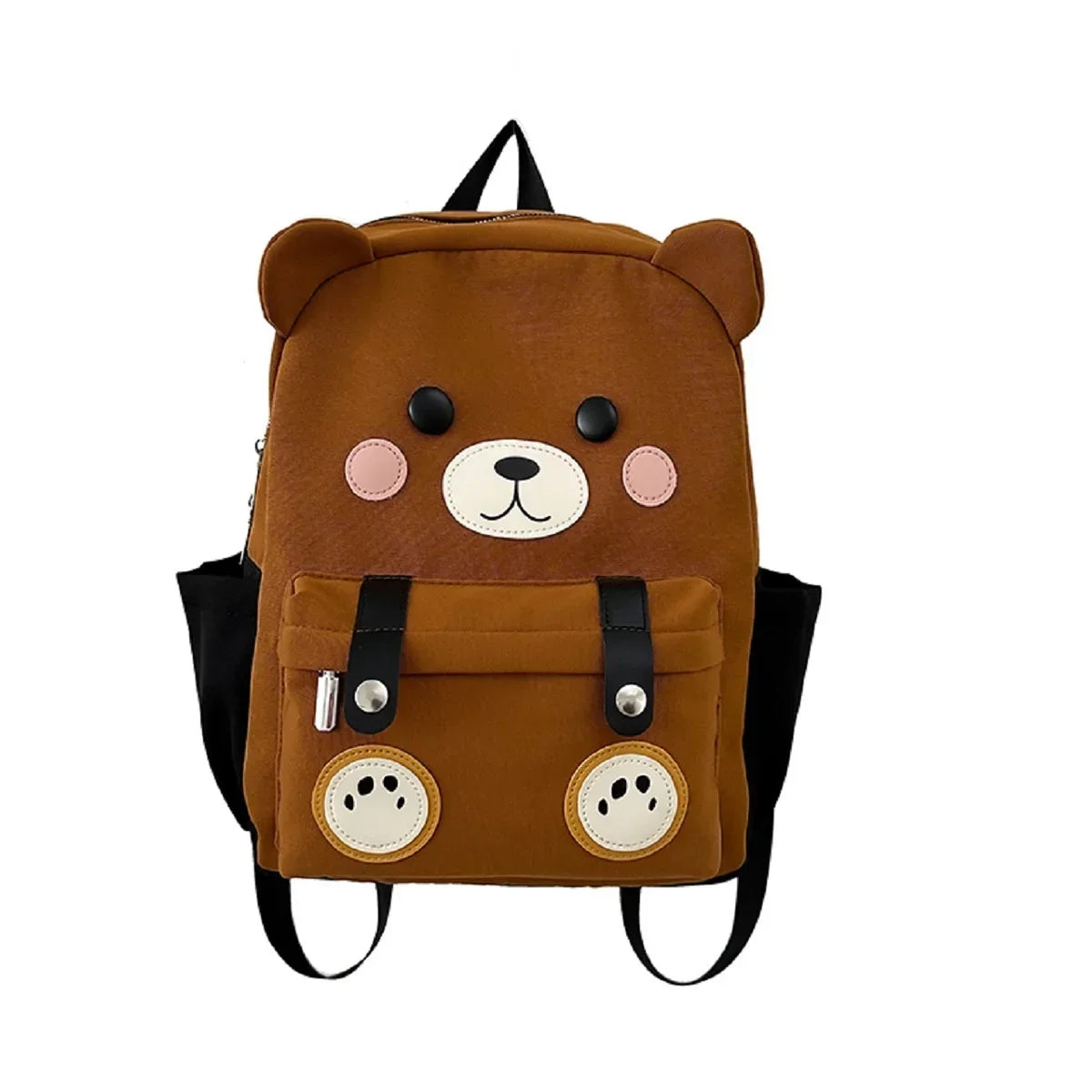 Cute Bear Backpack in Brown