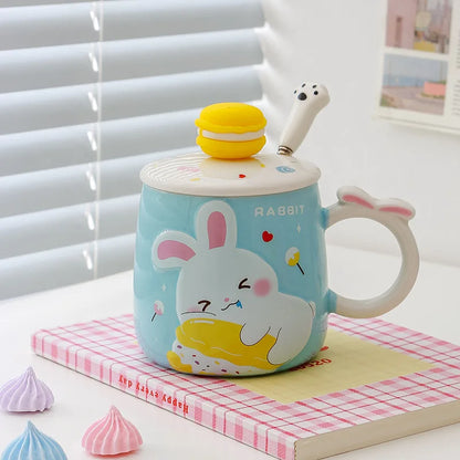 Macaron Bunny Mugs