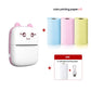 Kawaii Pink Portable Cat Thermal Printer