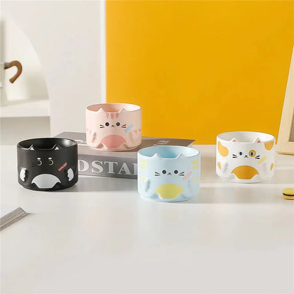 Stackable Cat & Bunny Mugs