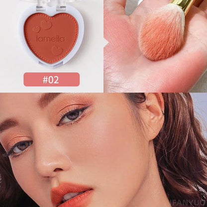 Lameila Lovely Heart Powder Blush