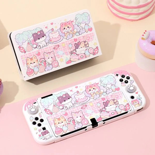Kawaii Animals with Sweet Nintendo Switch Case