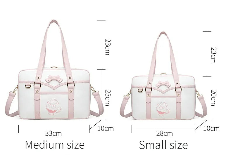 Kawaii Messenger Bags Size Chart