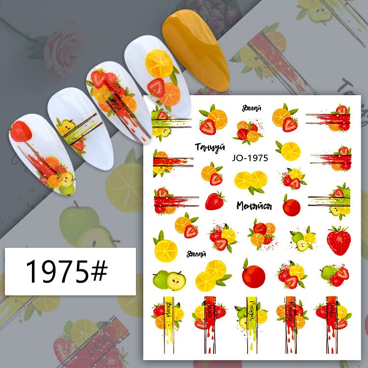 Nail Art Fruit Decals